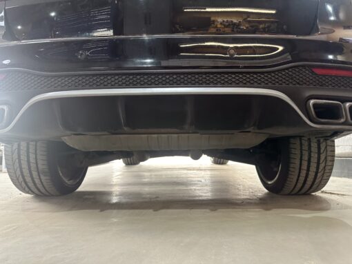 ML 166 Towbar removed