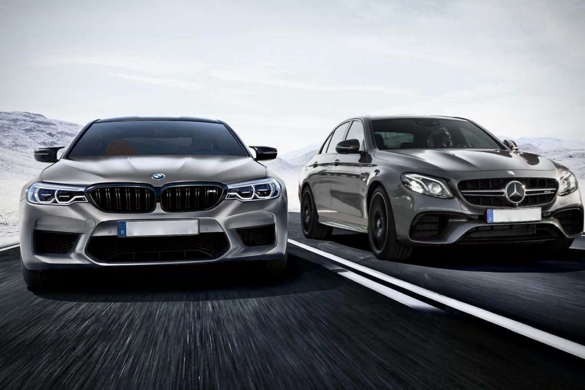 BMW and Mercedes