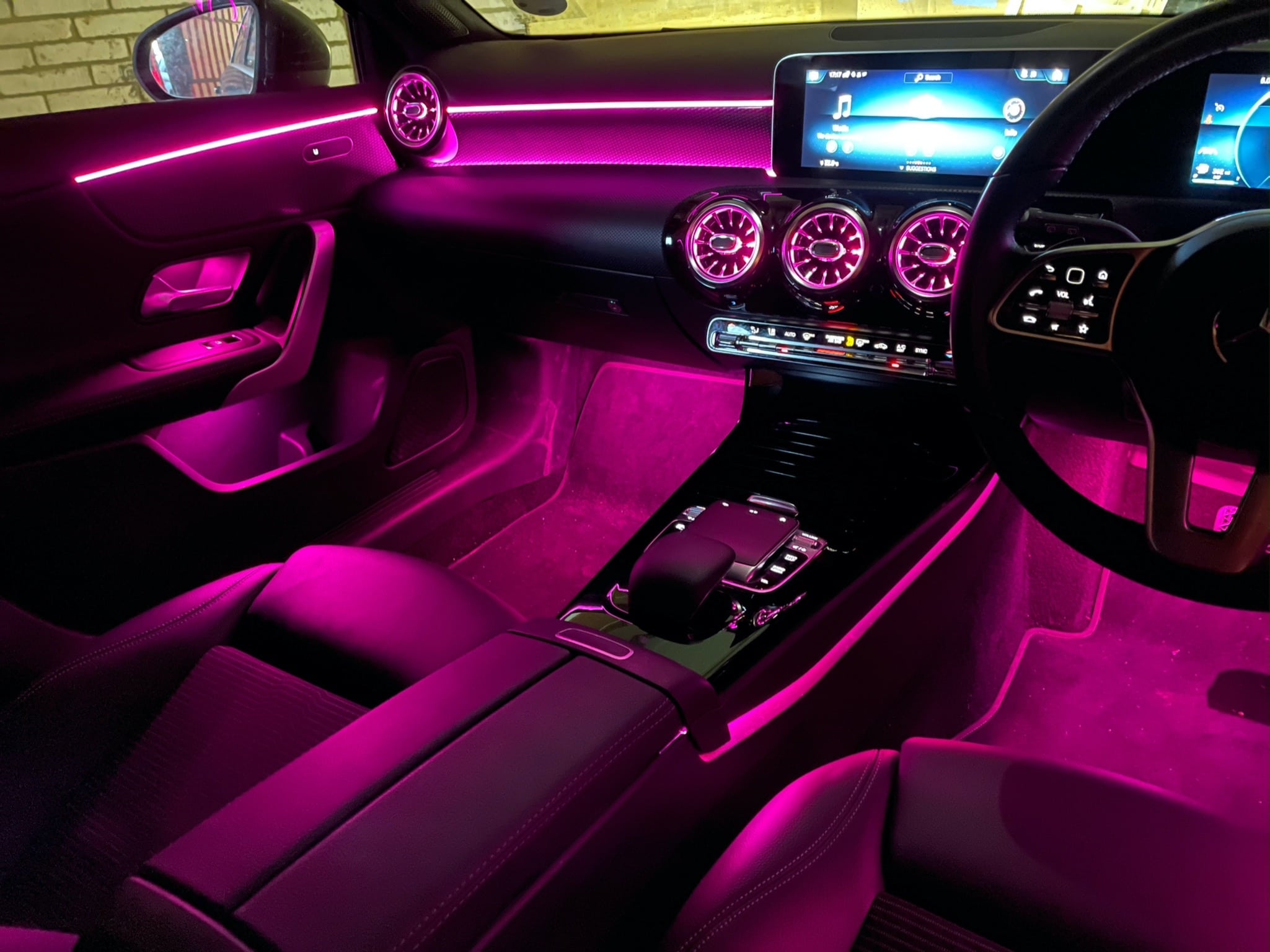 Car Interior Ambient Lighting Kit