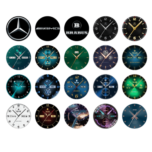 Intelligent Smart Clock for Mercedes